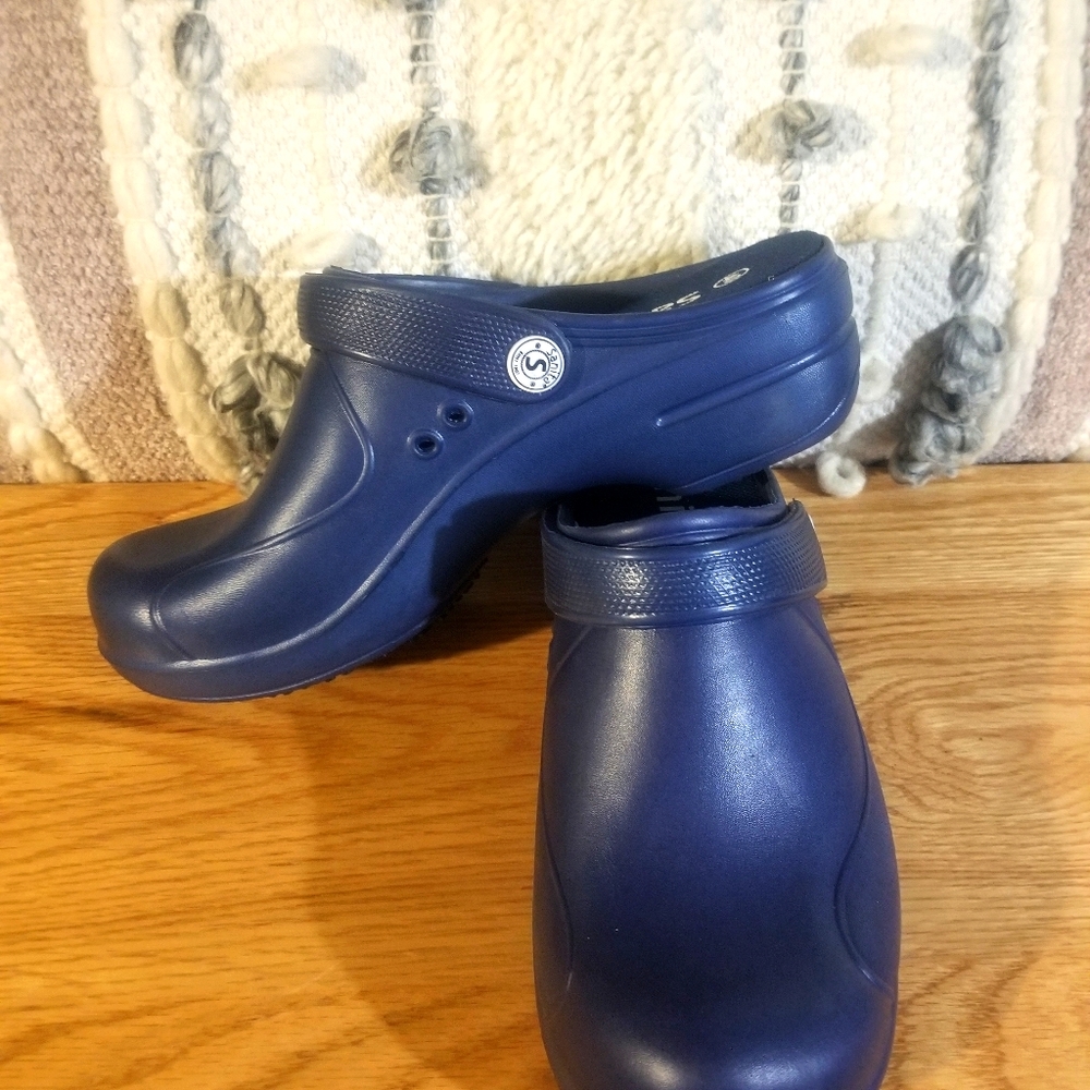 New Sanita rubber clogs